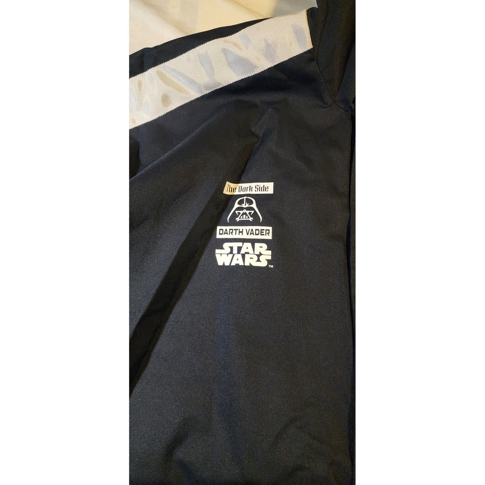 NWOT Star Wars Darth Vader Dark Side Mens Jacket Coat Sz M Storm Trooper Galaxy - Picture 3 of 9